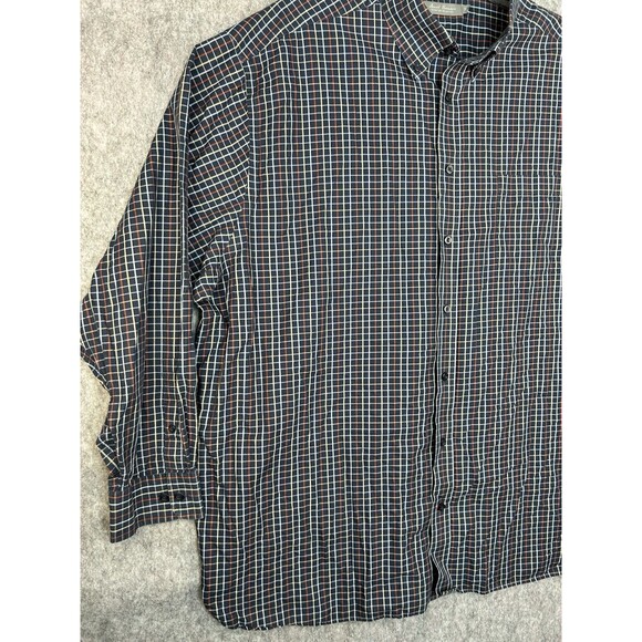 Daniel Cremieux Signature Button Down Shirt Men’s 3XL Check Long Sleeve Cotton - Picture 3 of 9